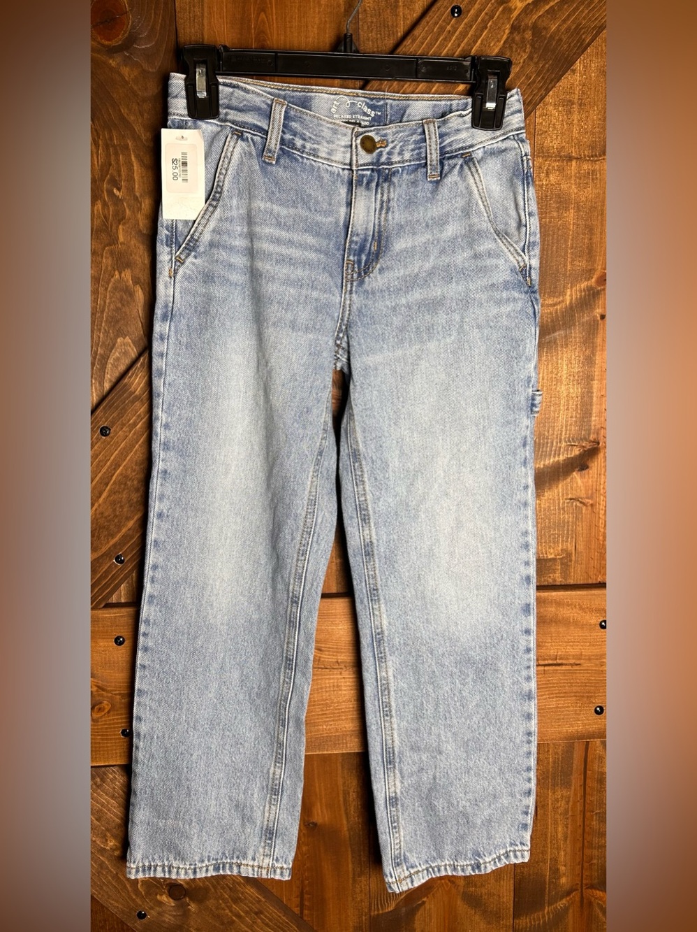 art class Light Wash Straight-Leg Jeans